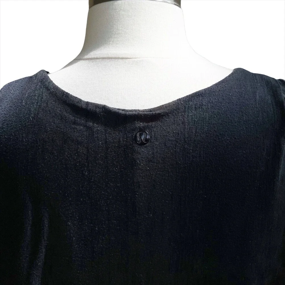 Lululemon Top Women's 4 Salutation To Savasana Tank Burnout Yoga Lightweight